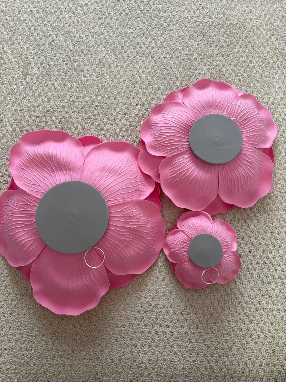 Foam Flower Wall Decor